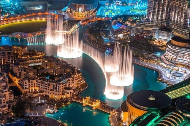 The Dubai Fountain. 2nd Must Visit Place in Dubai